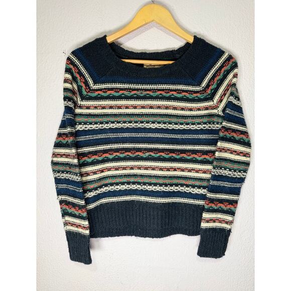 Hollister Sweaters - Hollister 2010 Fair Isle Knit Sweater Preppy Multicolor Striped Women’s S